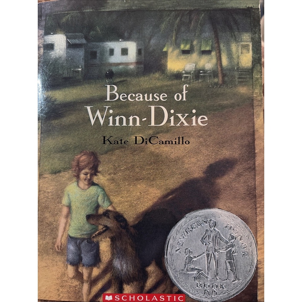 Because of Winn-Dixie by Kate Dicamillo (2000, Trade Paperback)